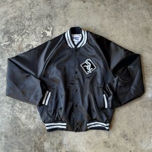 Vintage 90s Chalkline White Sox Bomber Jacket